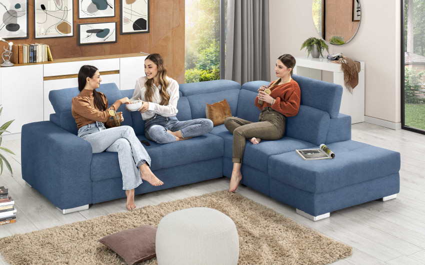 Sectional Divano Hermes Divano Angolare Narciso Cuoio Panna