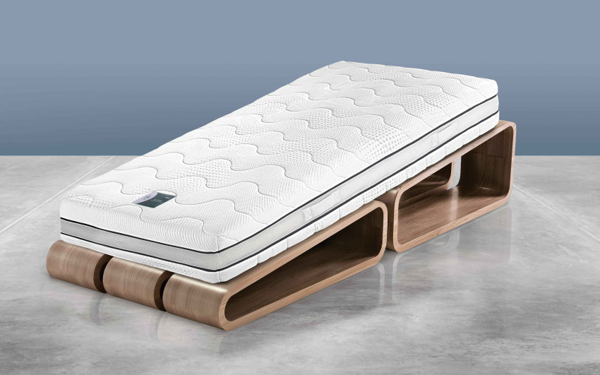 ZINUS Materasso Singolo 90x190 Cm A Molle Insacchettate E Memory Foam - Ibrido Ortopedico 15,2 Cm Altezza