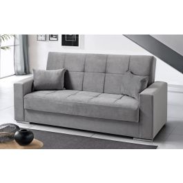 Divano Letto 3 Posti Grigio Chiaro Paddy Mondo Convenienza
